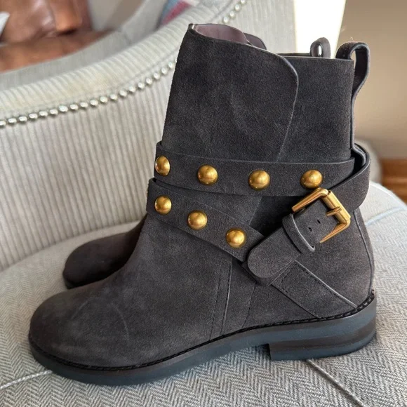 Seebychloe Janis Suede Ankle Boots. Size 36 Women - Picture 6 of 9